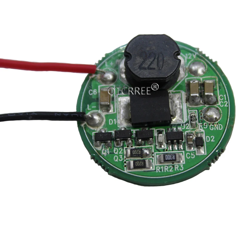1 шт. 1 Режим вход 3,7 V-30 В постоянного тока 28 мм светодиодный драйвер для мальчика(1 вещь) 2 шт. 3 шт. XML T6/U2 XM-L2/XPL светодиодный вспышка светильник или 12V Батарея автомобильный светильник