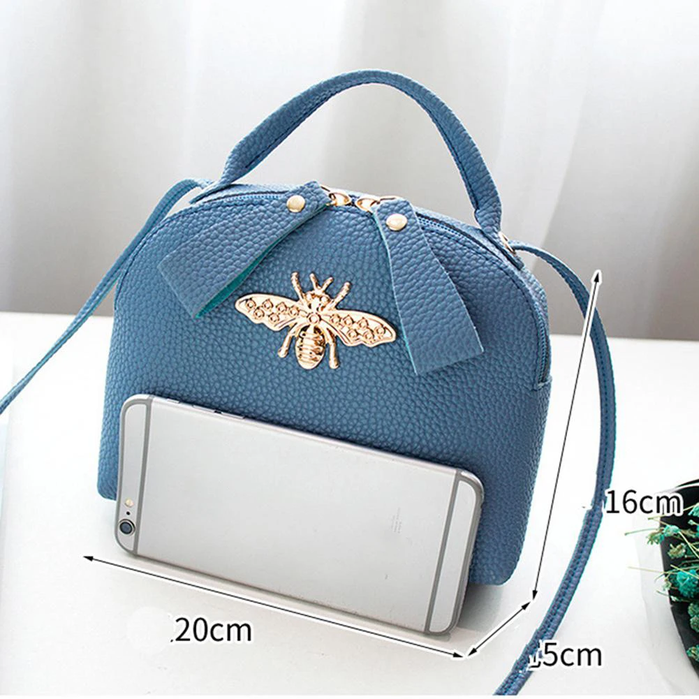 Летние женские сумки через плечо модная милая сумка с Пчелкой повседневная из