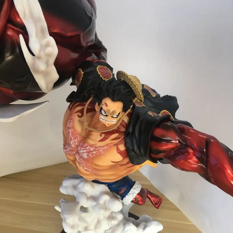 1 шт. 39 см аниме one piece gear четвёртый Bound Man Обезьяна D Луффи большая Статуэтка 1/8 Масштаб ПВХ экшн Коллекционная Фигурка модель игрушки