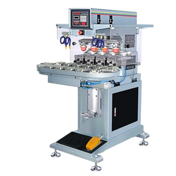 

semi automatic conveyor 4 color winon tampon machine pad printing machine quotes