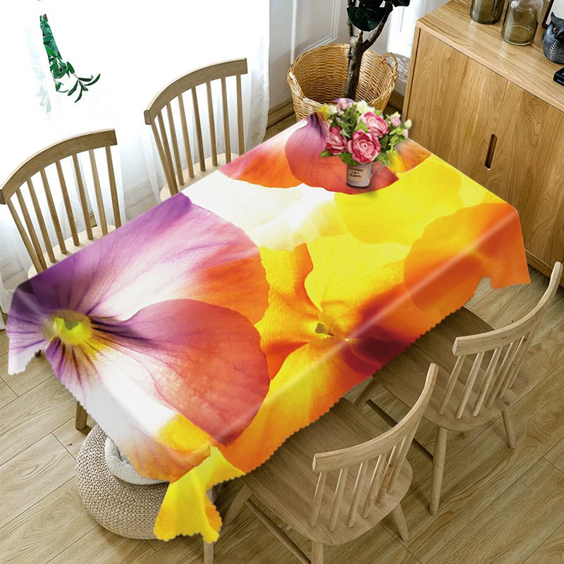 Скатерть прямоугольная и круглая с цветочным узором под заказ|round table cloth|table clothtable