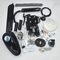 80cc 2 stroke bicycle motorcycle gasoline engine kit for electric bicycle mountain bike complete set bike gas engine motor