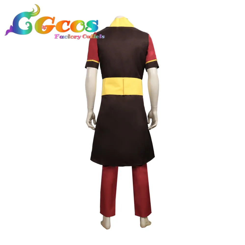 CGCOS костюм для косплея Аватар &quotПовелитель стихий&quot Zuko аниме Униформа Хэллоуин