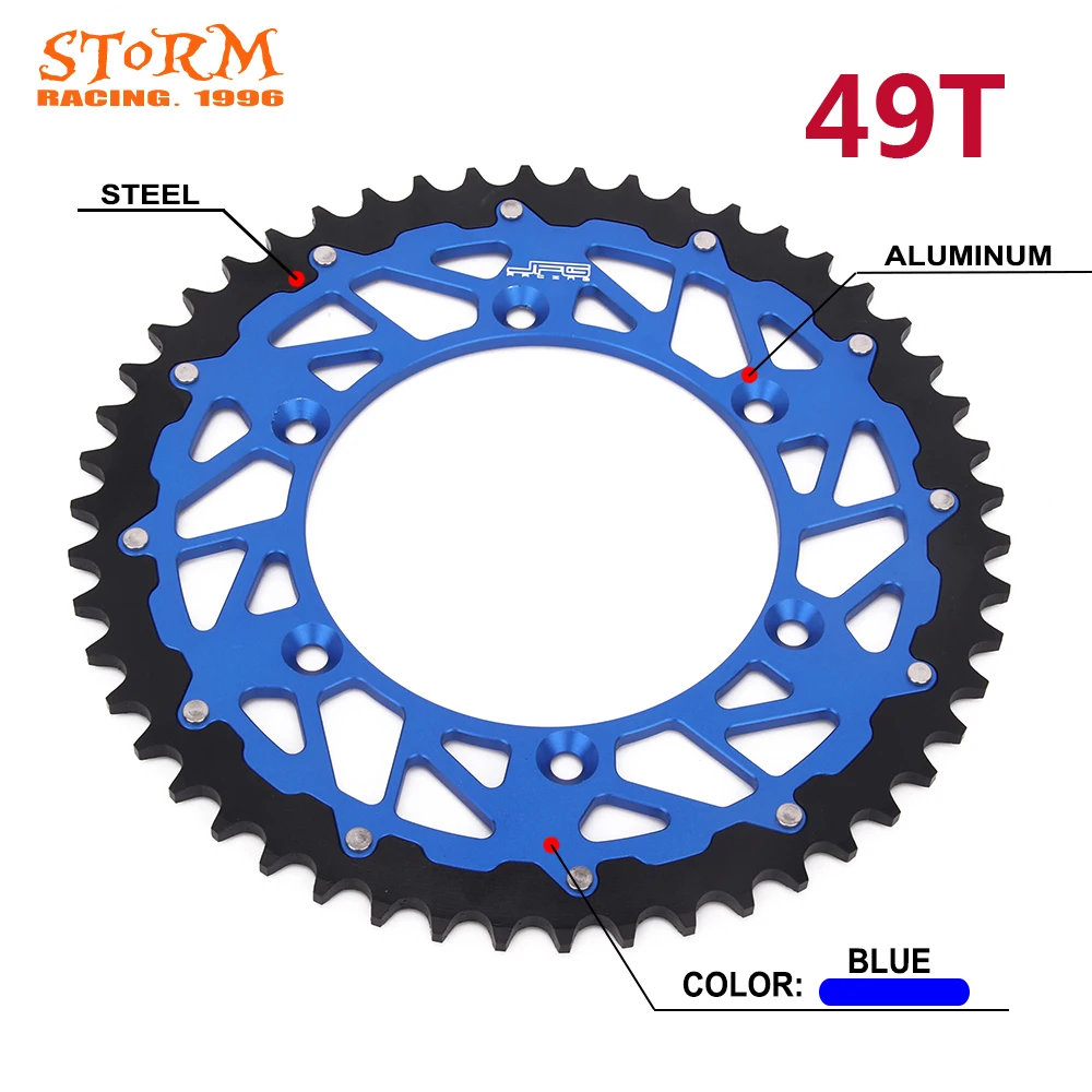 Задняя звездочка из Алюминиевой Композитной стали с зубцами 48 49 50 51T для