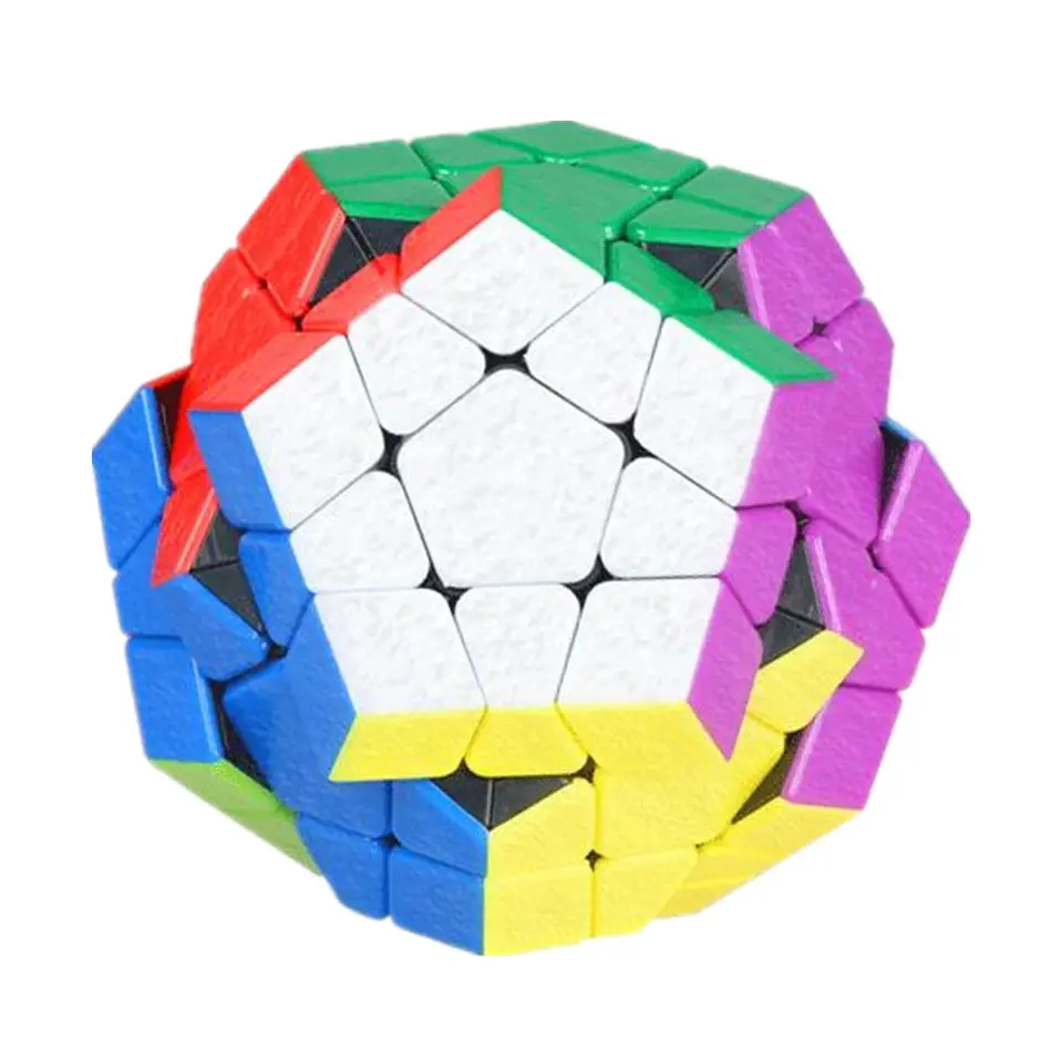 

Shengshou 3x3 Megaminxeds Cube Stickerless 3x3x3 Gem Magic Cube 3Layers Speed Professional Puzzle Toys For Children Kids Gift