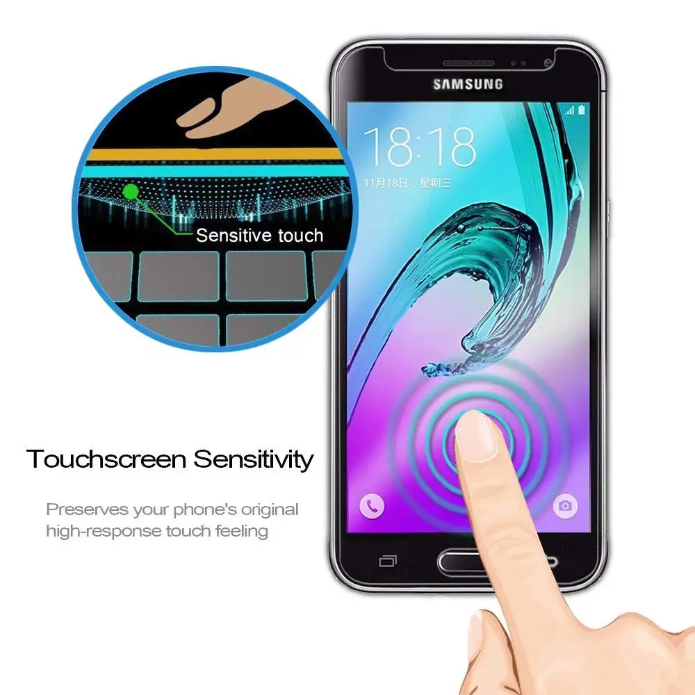 Закаленное стекло 9H для Samsung Galaxy J3 2016 J320 SM J320FN Защита экрана J 3 на J320F/DS