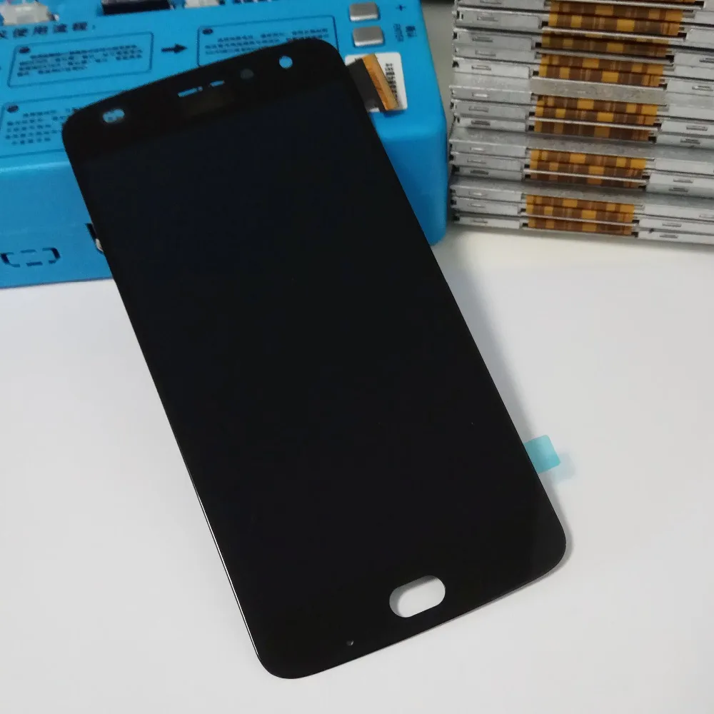 Оригинальный супер AMOLED ЖК-дисплей для Motorola Moto Z2 Play XT1710 XT1710-01/07/08/10 5,5 дюймовый Сенсорный экран дисплея сборки.