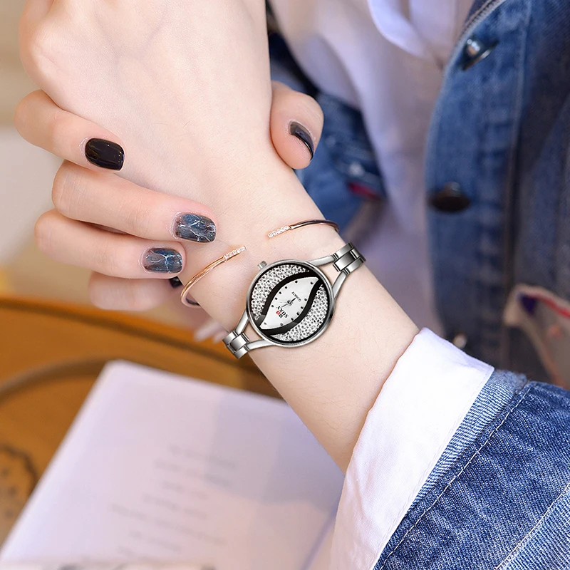 SOXY роскошные женские золотые часы Женские кварцевые наручные модные reloj mujer relogio