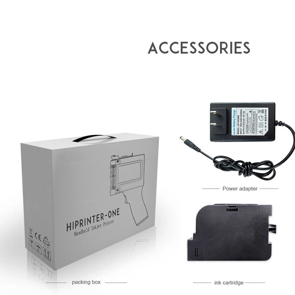 Портативный струйный принтер портативный для этикеток с сенсорным экраном