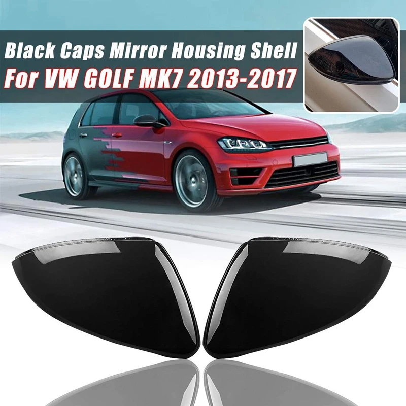 2 шт. крышки для зеркала заднего вида V w Golf 7 Mk7 5 Gtd R G ti Touran L E Golf|Зеркала и крышки| |