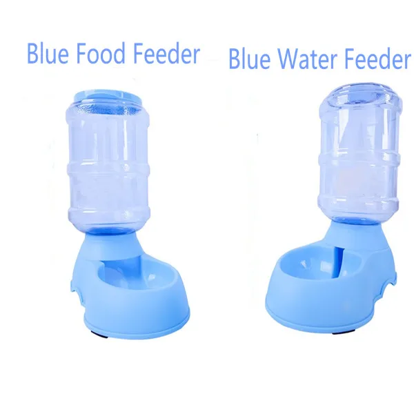 Blue food water 3.75L автоматическая кормушка для кошек и собак, самораздача, гравитационная чаша дозатора воды для собак, кормушка для домашних животных и автоматические поилки - Цвет: Blue food water