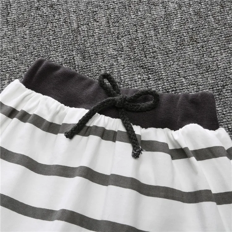 Летняя одежда для младенцев комплекты одежды малышей хлопковая Милая из 2