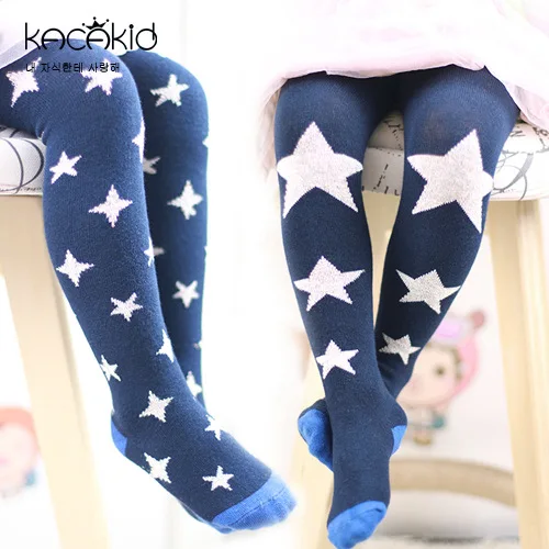 

KACAKID Children Pantyhose Cute Stars Pattern Unisex Baby Children Pantyhose Cotton Anti-slip Girl Boy Children Stockings ka1170