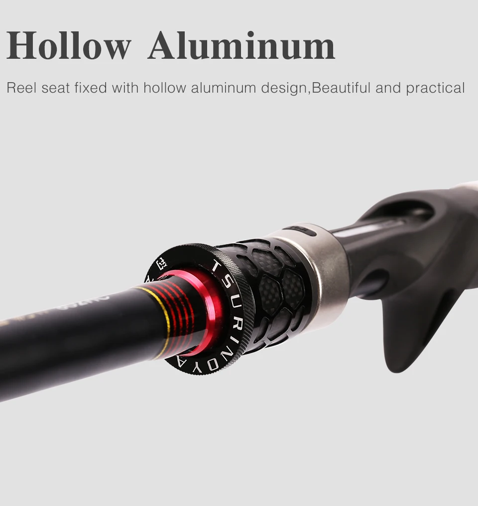 Tsurinoya LEOPARD 802HC 2,4 m H мощность жесткая Удочка baitcasing стержень Snakehead FUJI аксессуары расстояние метания литья стержень