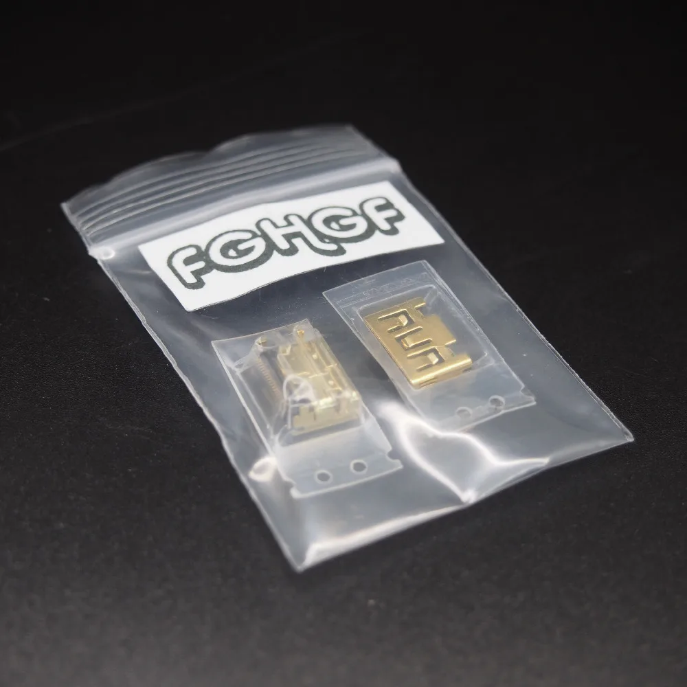 10 шт. позолоченный 19Pin HDMI гнездовой разъем типа C Mini Jack | Электроника