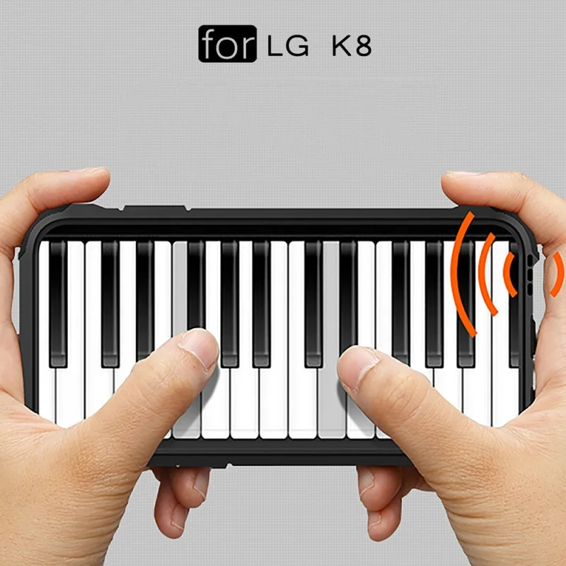 Dulcii Капа Coque принципиально для LG K 8 чехол телефона Панцири гвардии Пластик + ТПУ