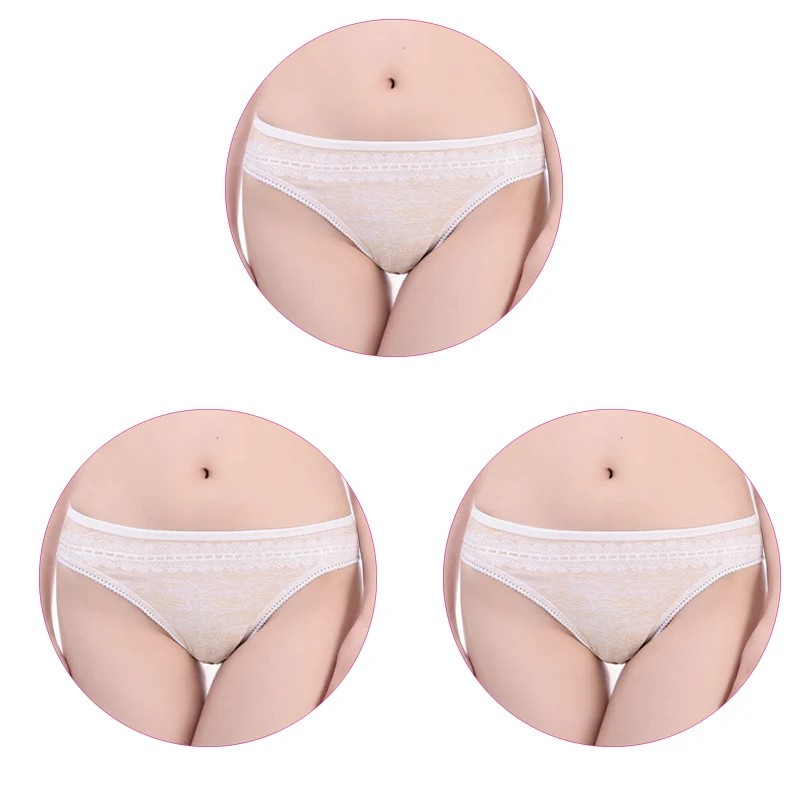 3Pcs-Apricot 3 шт./упак. стринги Для женщин SexyThongs женские хлопковые трусы Для женщин строка разного возраста, хлопковые трусы, Для женщин белье печать стринги - Цвет: 3Pcs-Apricot