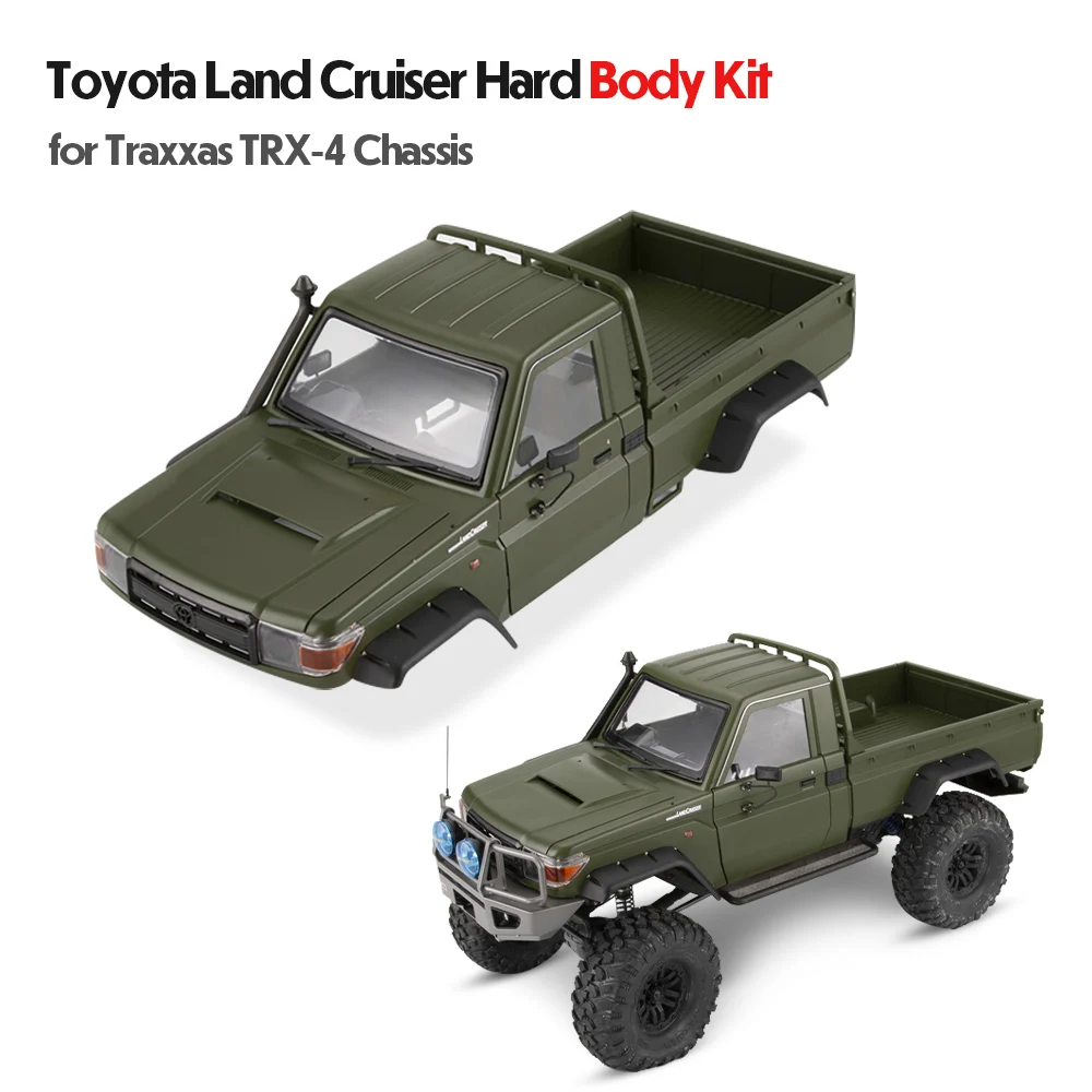 Для Traxxas RC автомобиля DIY RC кузова продаем комплект для 323 мм Колесная база Traxxas Chassis шасси 1/10 Toyota Land Cruiser 70