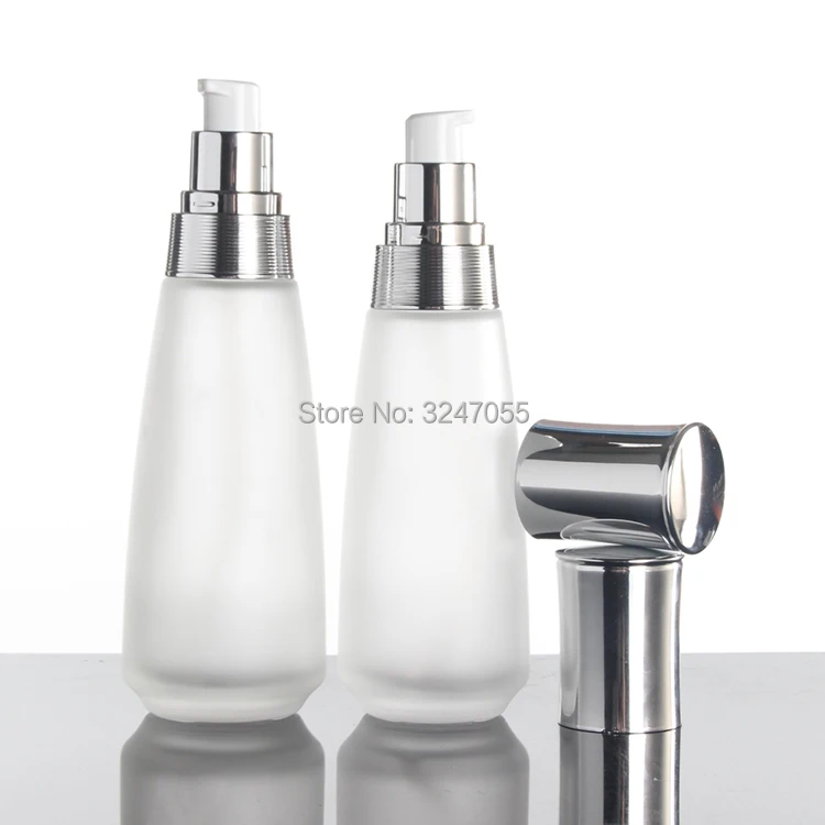 10 шт 120ml100ml45ml30ml стеклянная косметическая бутылка для лосьона пустая портативная