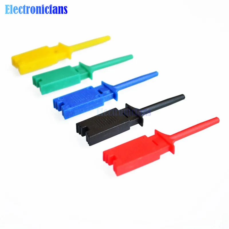 

5PCS Hooks Test Clips 5 Colors for Logic Analyzers Logic Test Clip