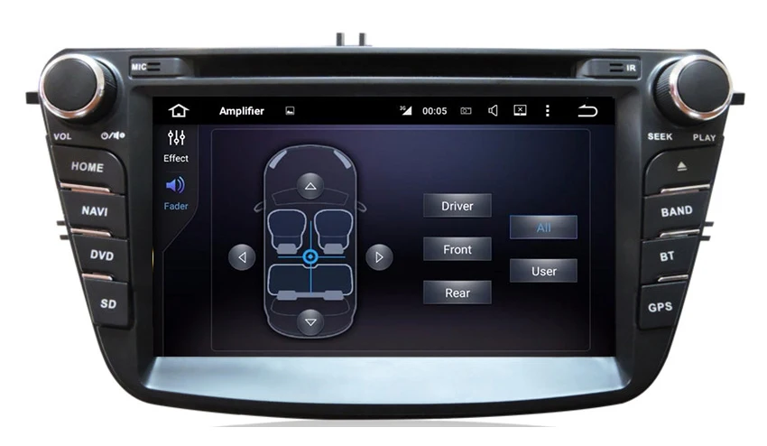 7 дюймовый автомобильный dvd плеер на основе Android с GPS TV 3g/WIFI/BT DVR аудио Радио стерео