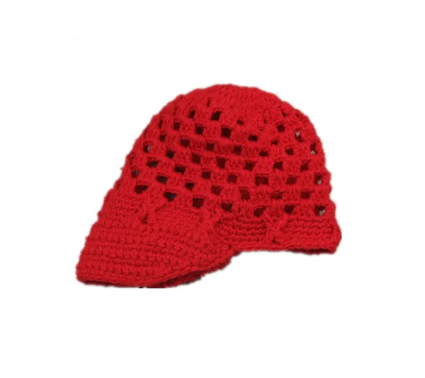 Модная вязаная крючком шапка-ведро для новорожденных девочек и мальчиков Теплая