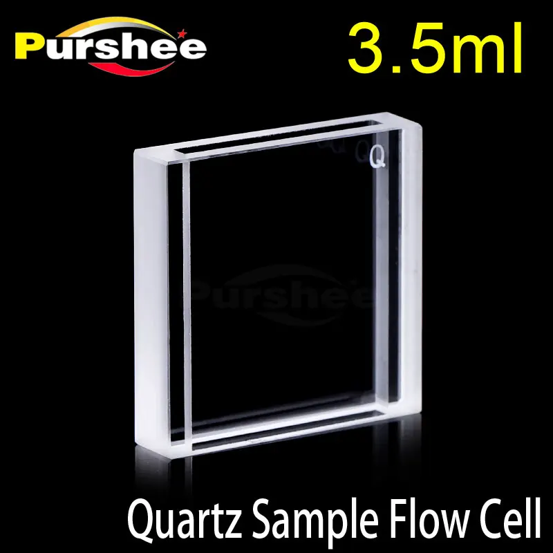 3,5 мл кварца образец проточная ячейка cuvette(3 мм
