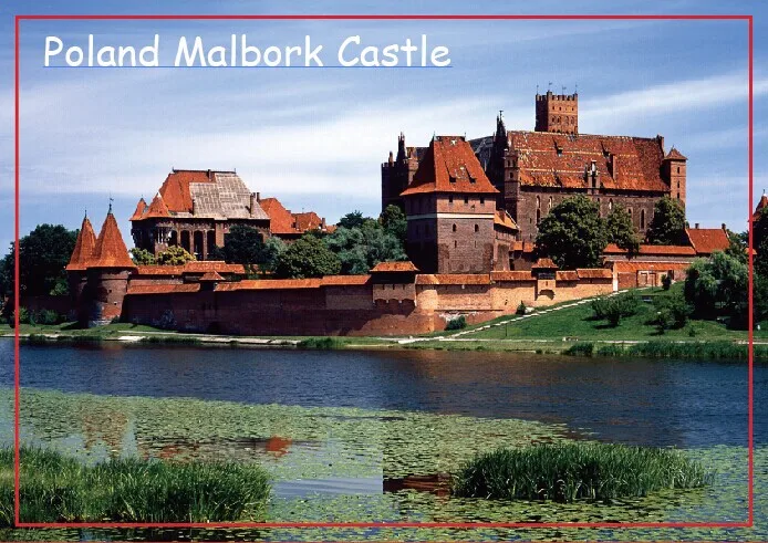 

Туристические сувенирные магниты для холодильника, воспоминания, Польша, Туристический Сувенирный замок Malbork, жесткие магниты 20681