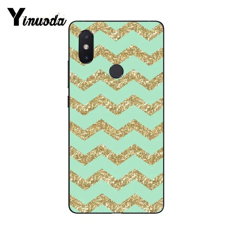 Яркий блестящий чехол Yinuoda с рисунком Стильный дизайнерский для телефона Xiaomi Mi 6