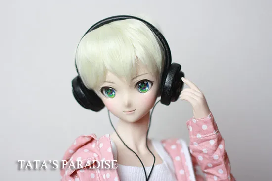 

1/3 BJD doll wigs High temperature wire silk white natual curl hair suitable for 1/3 1/4 1/6 BJD DD SD Uncle doll accessories