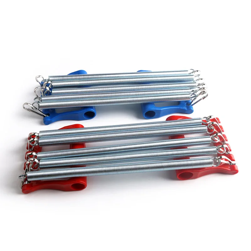 Chest Arm Expander Plastic Handle Hand Gripper Pull Bar Weight Exerciser with 5 Springs FG66 |
