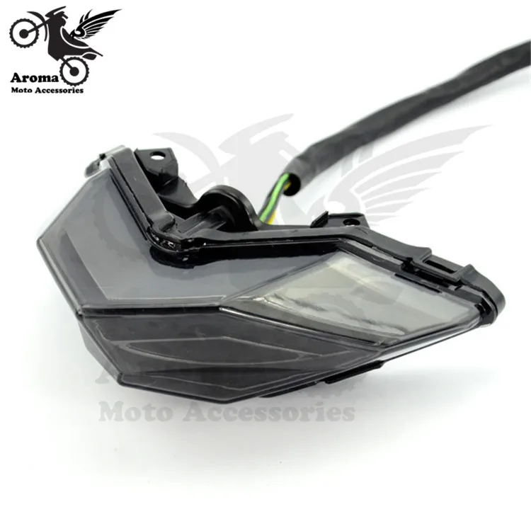 

brand smoke lens original part motorcycle tail light for ninja LED tail light for Kawasaki Ninja300 250 250R Z250 moto flashers