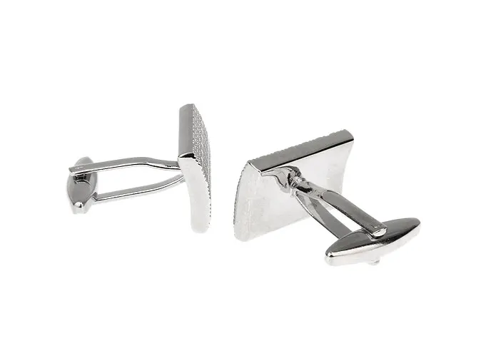 Мужские Запонки Sunnylink серебряные Квадратные запонки для рубашки L1166|square cufflinks|men