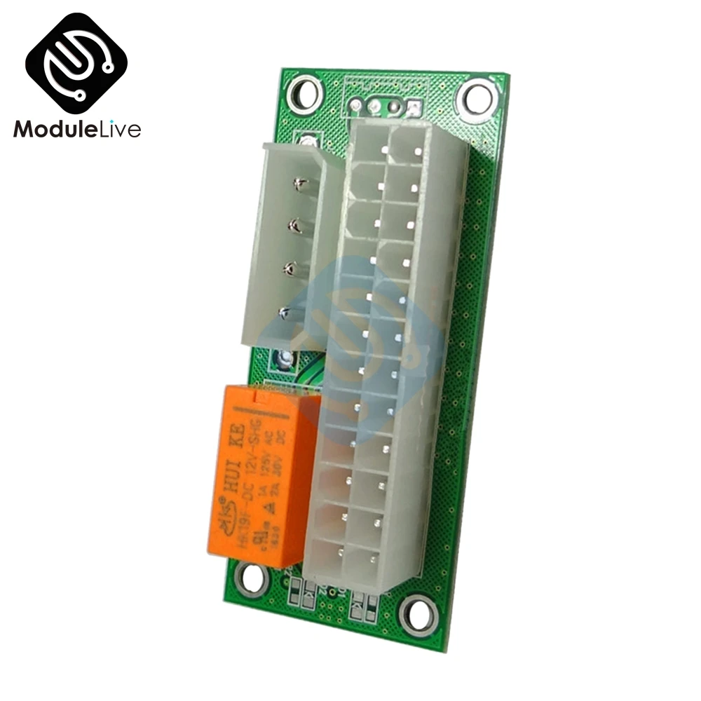 ATX 24Pin к Molex 4Pin Dual PSU источник питания синхронизация стартер удлинитель Кабель
