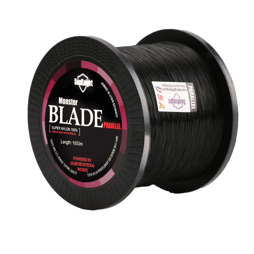 

Seaknight Hot 1000M SeaKnight BLADE Nylon Fishing Line Monofilament Carp brand Fishing Line 2-35LB