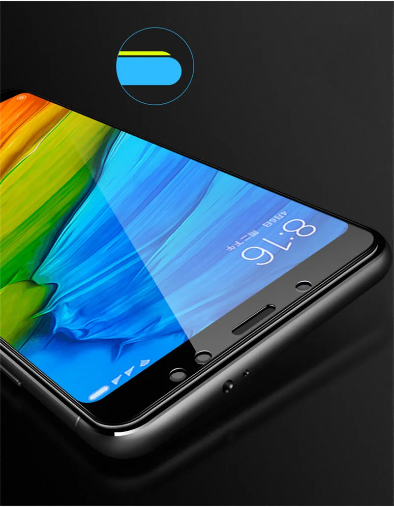 Full Glue Cover Tempered Glass for Xiaomi Redmi Note 5 Plus 4x 5A 6A 6 Pro S2 Screen Protector For Mi 8 SE 6X A2 5X A1 |