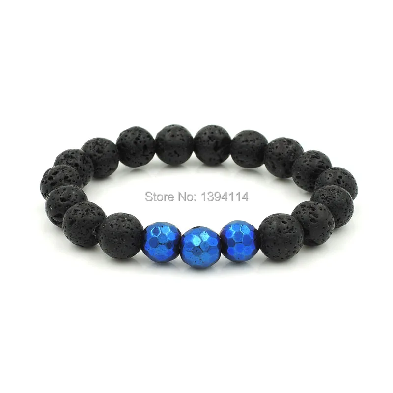 Титановые радужные/Золотые/серебряные r/коричневые гематит и вулканические