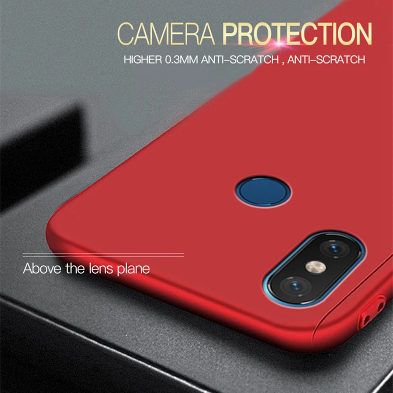 Phone Case For Xiaomi Mi 8 9 SE Max 2 3 Play 360 Degree Protection 5S Plus Pocophone F1 5X 6X With Glass Coque | Мобильные телефоны
