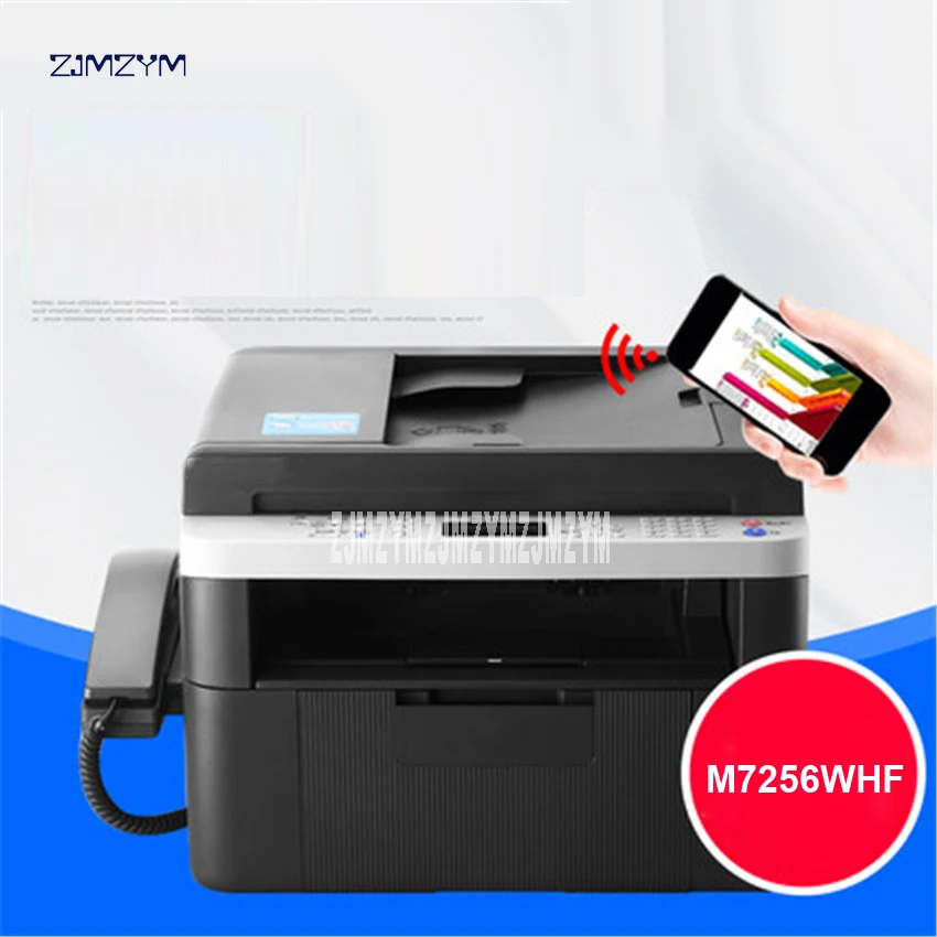 Business A4 Printer Office Domestic Copying Scanning Printer Laser Multifunction All in One Printing Integrated Machine M7256WHF