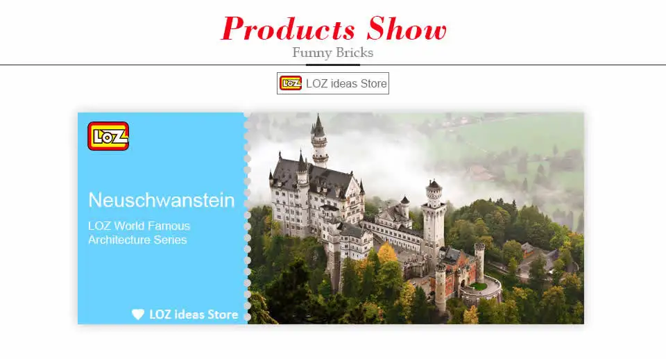 LOZ Алмазные архитектурные блоки игрушки Schloss Neuschwanstein замок Модель Лебедь камень замок из кубиков Строительный набор кирпичи 9049
