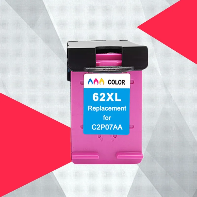 1PK Совместимость 62XL сменный картридж для принтера HP 62 XL Envy 5640 OfficeJet 200 5540 5740 5542 7640