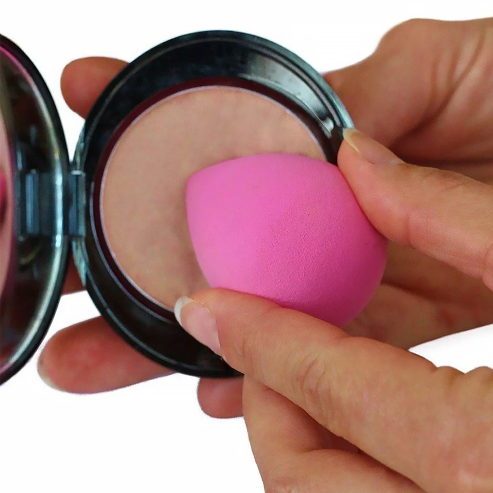 Блендер для макияжа с капельками 6 шт. Бьюти спонжи губка жидких кремов и порошков