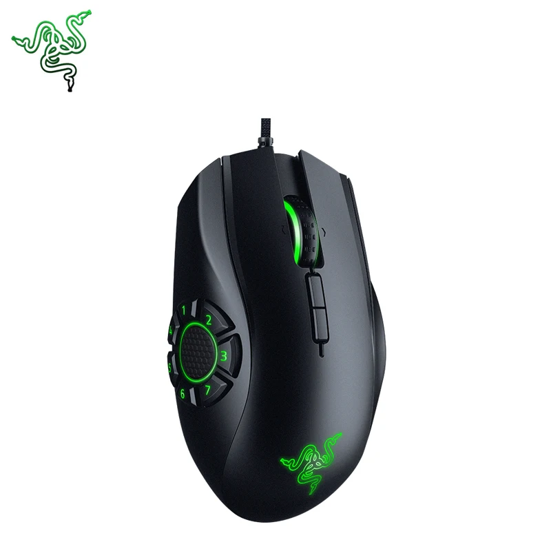 Razer Naga hex V2 моба 16000 точек/дюйм игры профессиональной мышь 7 кнопки для геймера
