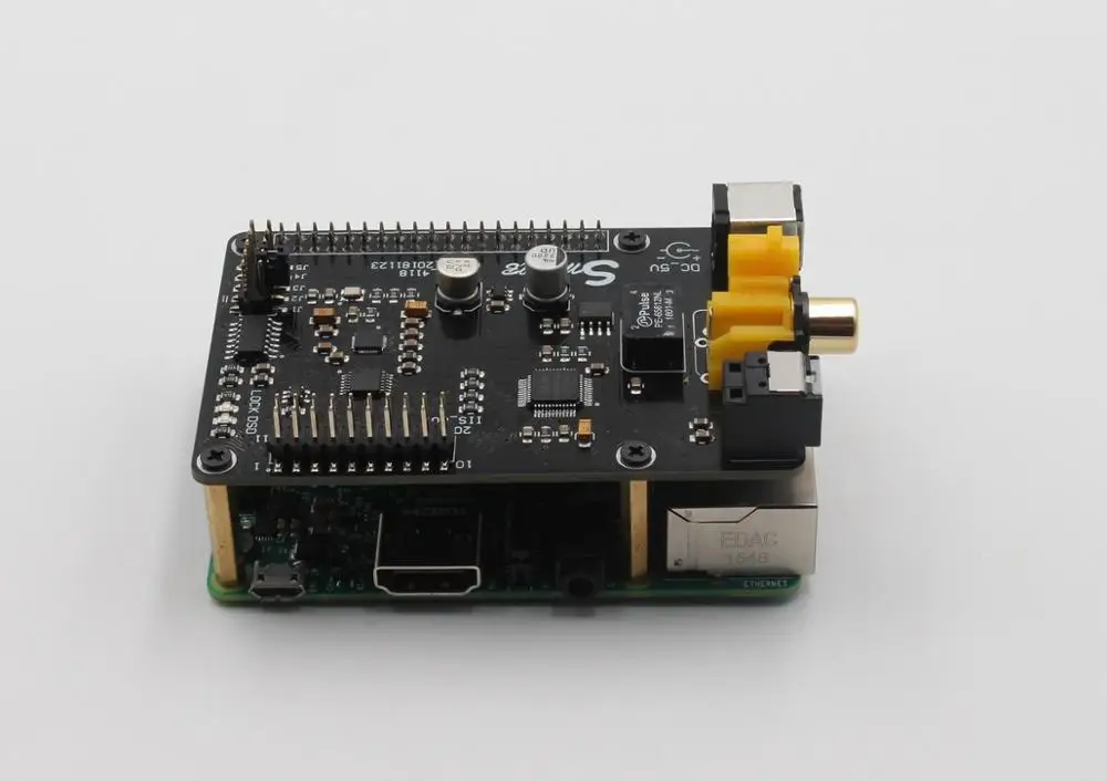 Raspberry pi AK4118 коаксиальный HIFI Аудио Звуковая карта I2S DSD цифровая трансляция сетевой