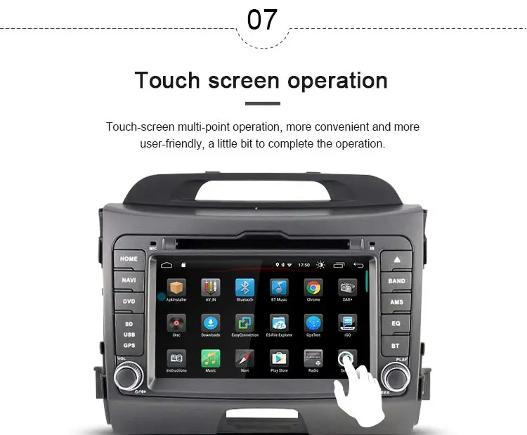 JDASTON Android 10,0 автомобильный dvd-плеер для KIA Sportage 3 2010-2012 2013 Мультимедиа gps навигация 2 Din автомагнитола стерео