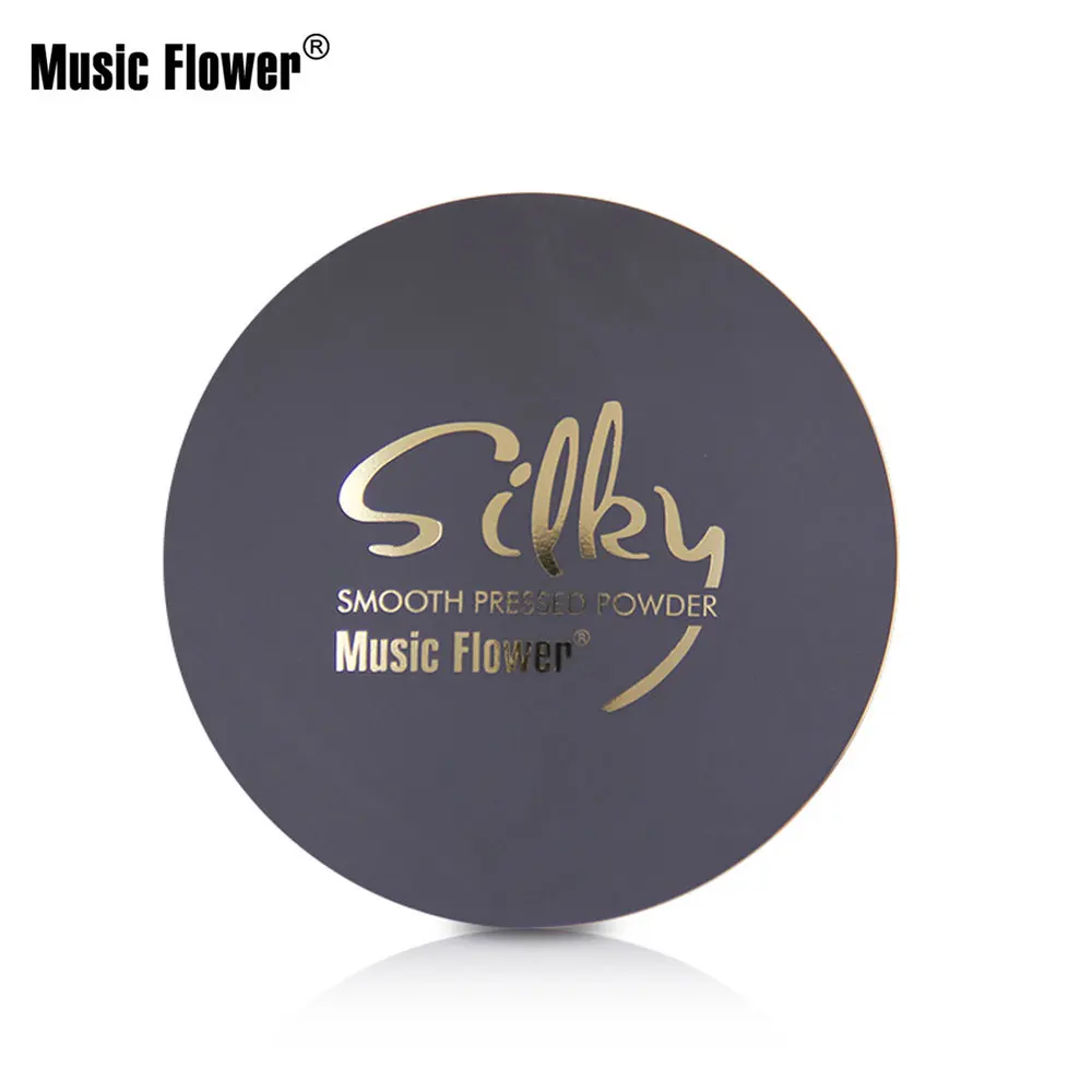 Music Flower новая пудра для лица сказочная гладкая прессованная макияжа Maquiagem Batom