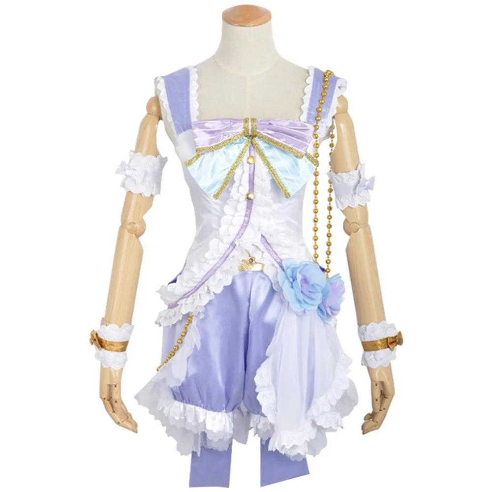 Люблю жить! Белый костюм ко Дню Святого Валентина Kotori Nico Umi Maki Nozomi Honoka Rin для