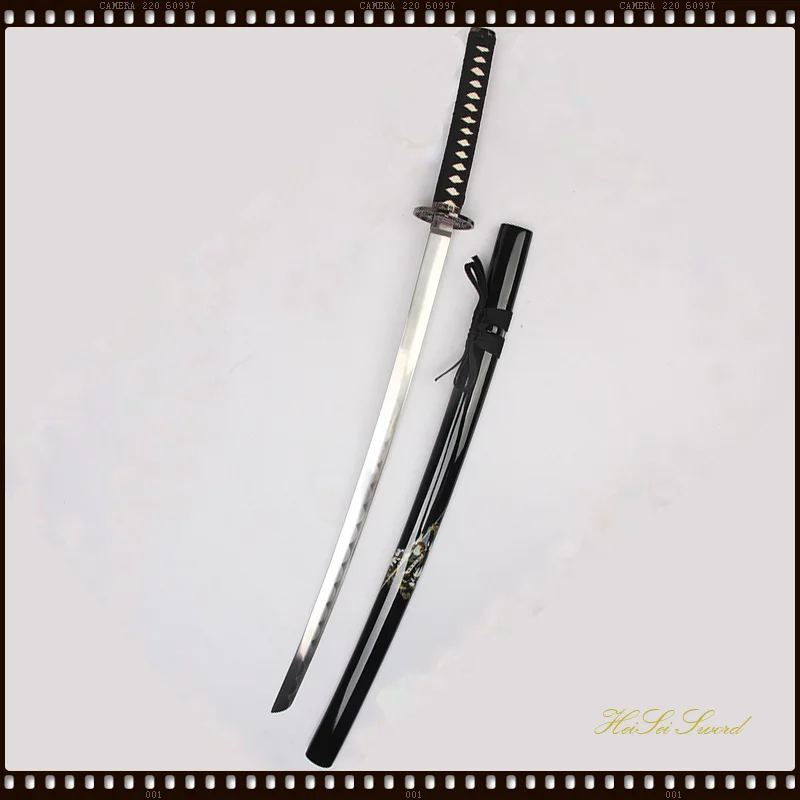 1045 Carbon steel blade Iron tsuba hard wooden handle japanese real katana samurai sword sharpen replica arms | Дом и сад