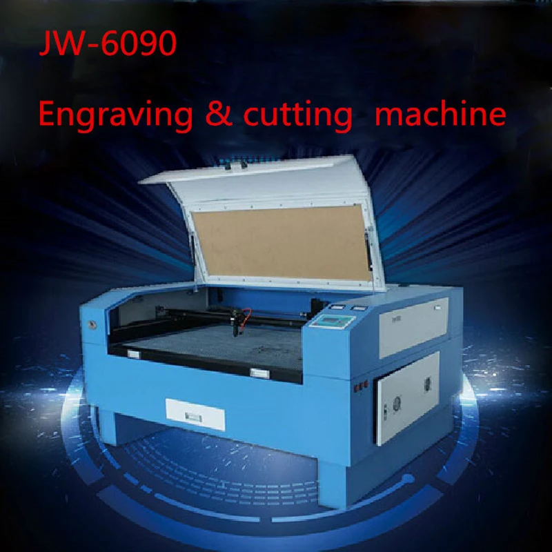 

Version JW-6090 Laser Co2 60W out of CNC Laser Machine Laser Engraving Machine Cutting machine engraving speed 0-60000 mm/min