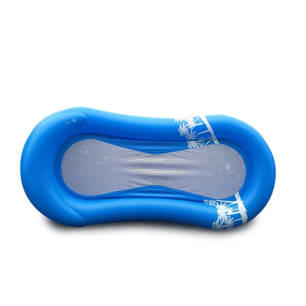Надувная плавающая кровать с водяным матрасом сетчатый нижний водный гамак